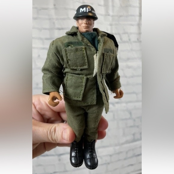 Vintage 2 action figure G.I. Joe soldiers of the World war army military green - Picture 2 of 15